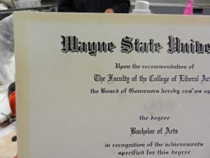 The Truth about Your College Store Diploma Frame