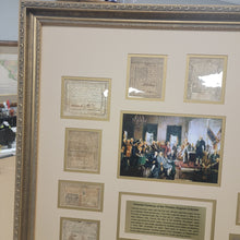 Load image into Gallery viewer, Complete Set of Colonial Currency of the Thirteen Original Colonies Museum Framed - Our Most Popular Offering!