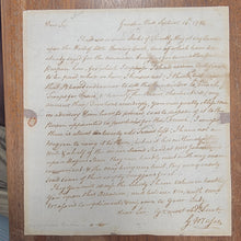 Load image into Gallery viewer, George Mason autograph letter signed complaining that his hay was &quot;seized for the American Army&quot;